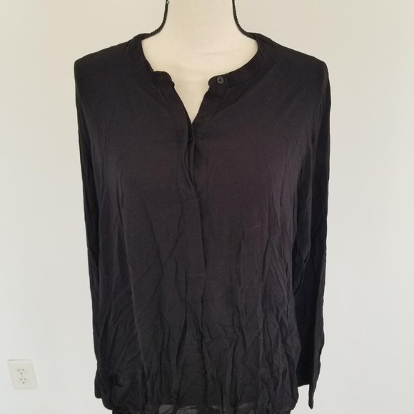 Old Nave Cotton Long Sleve Blouse /Top- XL - Picture 1 of 3
